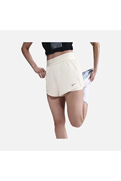 Nike Swift Dri-Fit Women's White Tights Running Shorts - Hj5376-133