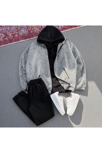 KONSEPT35 Men's 3-Ply Suit and Plush Jacket Combination