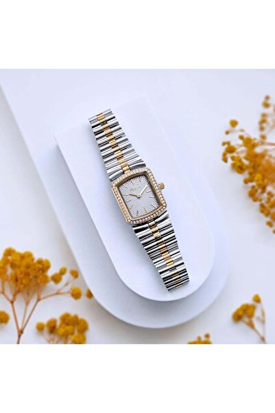 Louis Nice Women's stainless steel watch in silver and gold