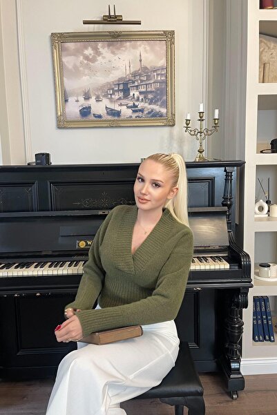 lizge giyim V YAKA TRIKO KAZAK