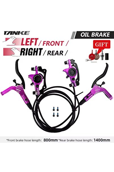 ROBESBON Tanke Ön-Arka Bisiklet Hidrolik Fren Takımı