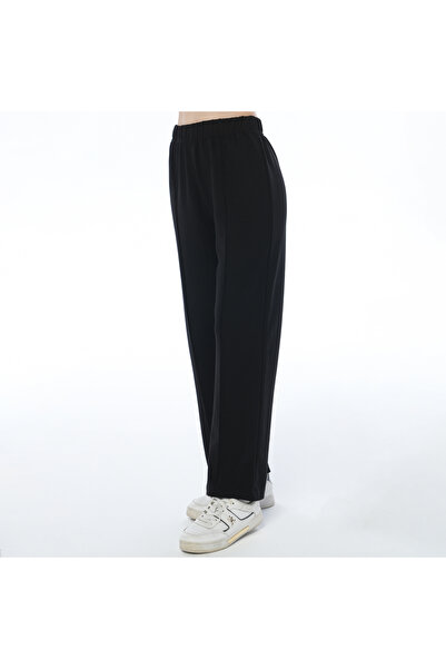 ASN concept Women's Black Color Schuba Fabric Front Seam Detail Trousers (wit...