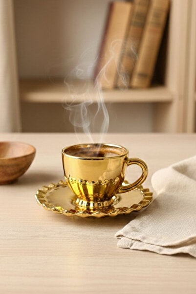 rova tr Titanyum Kahve fincanı Seti 6 PARÇA