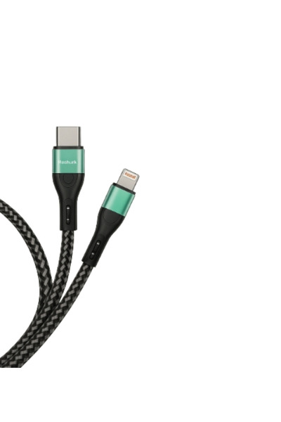 TelkurTeknoloji كابل FERRO Reshurk RE-017 من النوع C و Lightning بقوة 35 واط،...