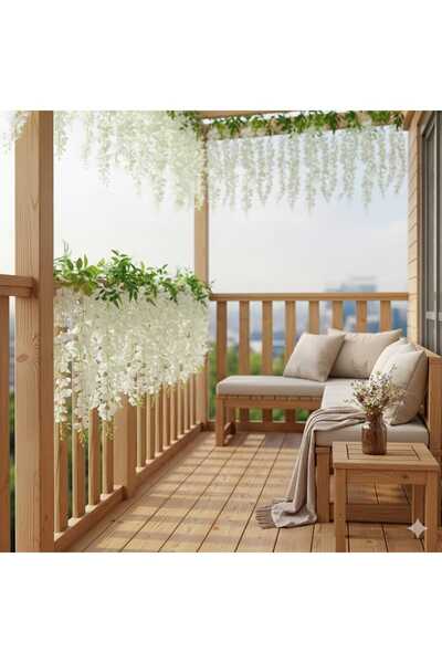 BUKET X 12Lİ BEYAZ SARKAN AKASYA