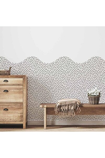DECOMALL (PP-2) Autocolant de perete cu buline ondulate – Decor de perete aut...