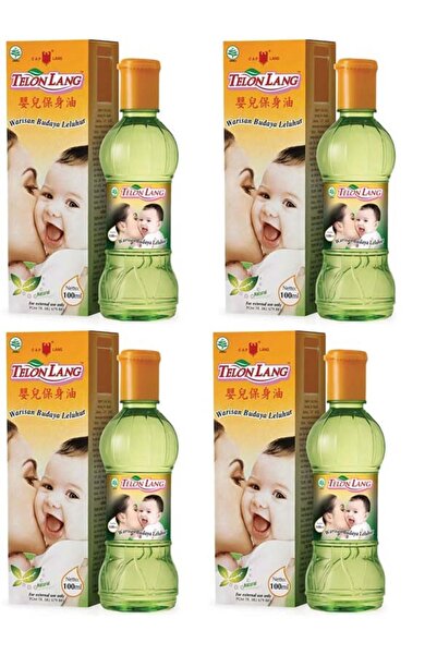 Telone زيت تدليك تيلون زيت 100 مل * 4 قطع