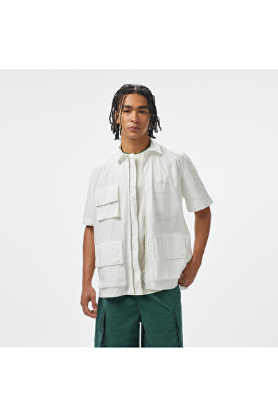 Lacoste House of SuperStep x Erkek Beyaz Gömlek