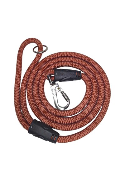 moonparacord Dog Walking Rope 150 cm 11 mm Copper Color