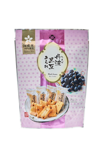 YABANEEZ BLACK BEAN RICE CRACKERS (ARARE) "MORIHAKU"
