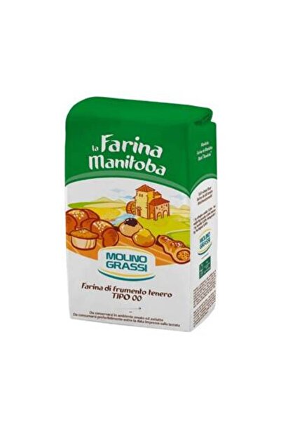 YABANEEZ MANITOBA FLOUR (TYPE 00) (5KG) "MOLINO GRASSI" (CARTOON OF 3 PACKS)