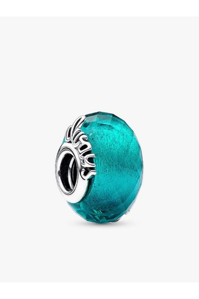 missamori Blue Murano Glass Friendship Charm