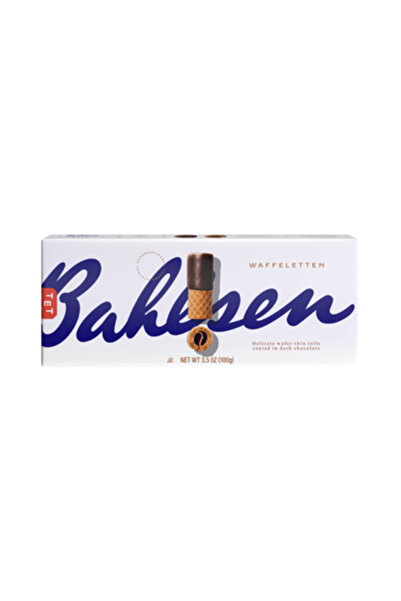 YABANEEZ DARK CHOCOLATE WAFER ROLLS "BAHLSEN"