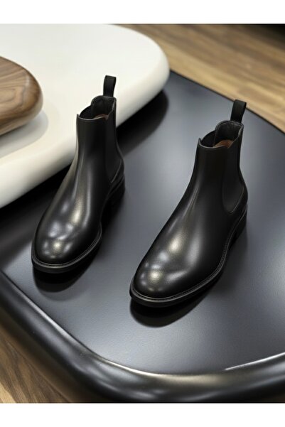 BENGAL 100% Genuine Leather Classic Chealse Men's Boots