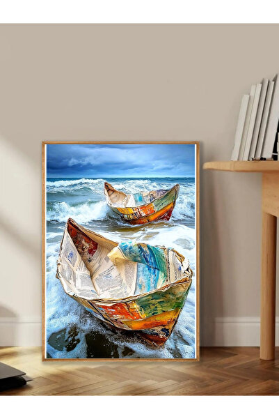 Tuba Decor One Piece Wooden Framed Living Room Hall Kitchen Table