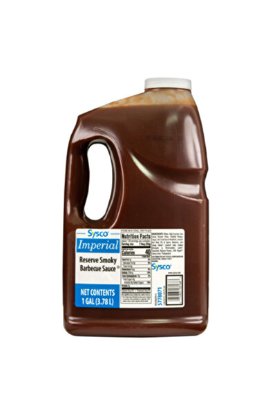 YABANEEZ SMOKY BBQ SAUCE "SYSCO" (CARTOON OF 4 PACKS)