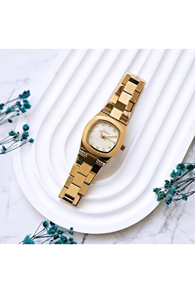 Louis Nice Women's stainless steel watch in gold