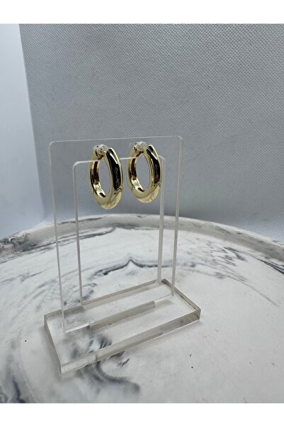 Bade Jewelry Vip Gold Bombeli Halka Küpe