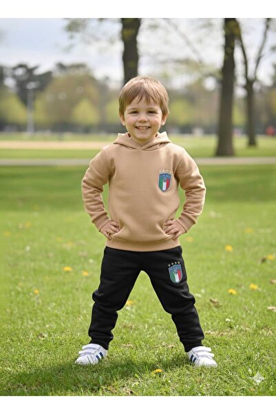 Nice Clothes Children's Tracksuit Set Hooded Unisex (Italian Print)