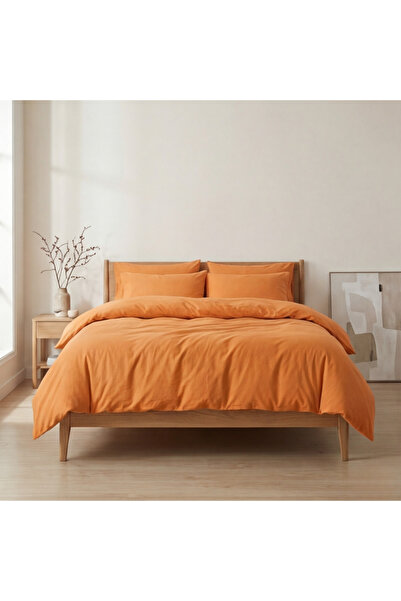 Prime Sleeks طقم غطاء لحاف مزدوج من هارموني 100% قطن مقاس 200×220 سم