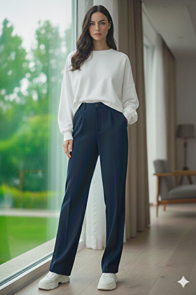 mooishan New Season Buttoned Oversized Palazzo Pants