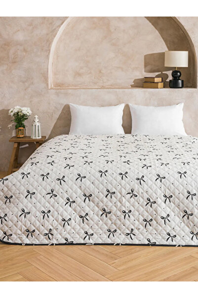 LC Waikiki Bow Patterned Double Bedspread 200X220 cm