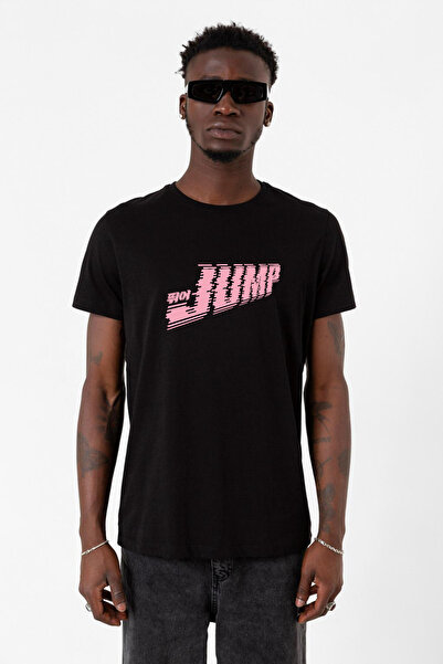 Tshirthane Blackpink Jump Black Men's T-Shirt