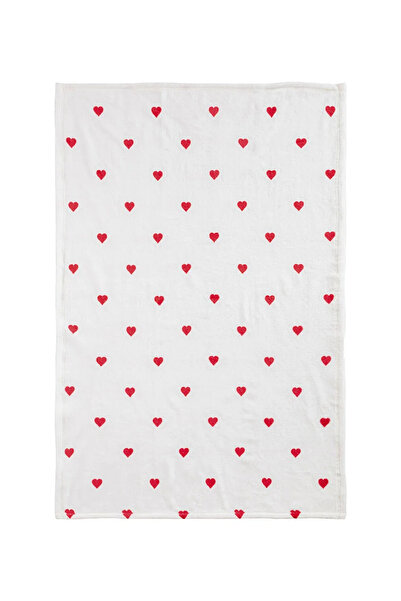 LC Waikiki Телевизионно одеяло с принт на сърце 100x150 cm