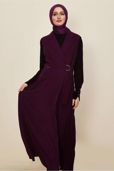 Alvina Double-Breasted Yaka Ji̇le Elbi̇se 45942