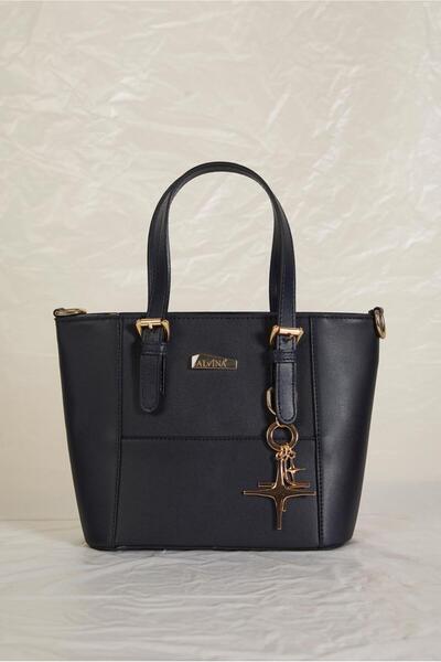 Alvina Accessory-Detail Faux Leather Bag 2192