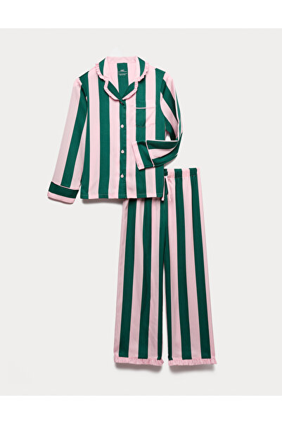 Marks & Spencer Çizgili Pijama Takımı