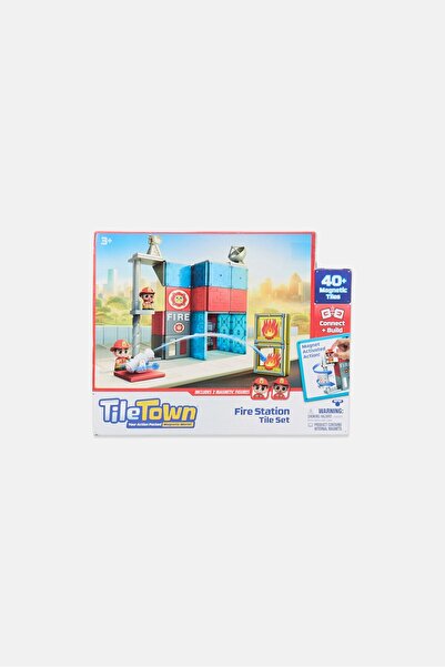 Moose Toys مجموعة بلاط محطة إطفاء المدينة