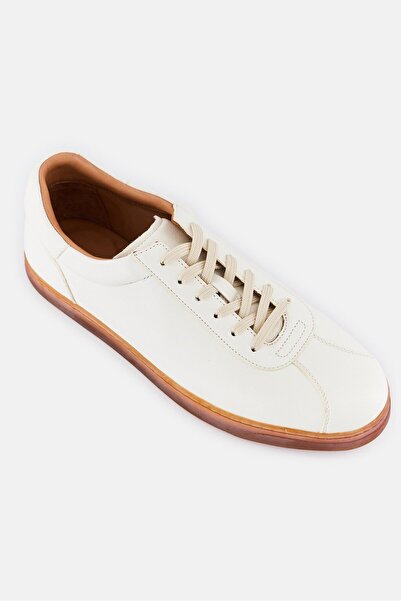 Gentle Souls Men Medium Nyle Sneaker Lace Up Shoes, White