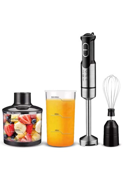 NO BRAND 5-in-1 High Speed Blender Set - Juicer, Mixer, Grinder with Egg Brea...