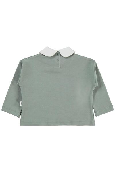 Civil Baby Flower Printed 6-18 Months Sweatshirt - Green 18-24 Months