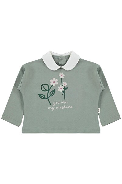 Civil Baby Φούτερ Çiçek με τύπωμα για 6-18 μήνες - Πράσινο 12-18 μηνών