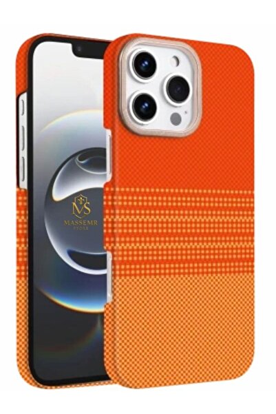 Massemr حافظة آيفون 16 برو ماكس كربون ماجسيف مغناطيسية قوية مقاومة للصدمات غط...