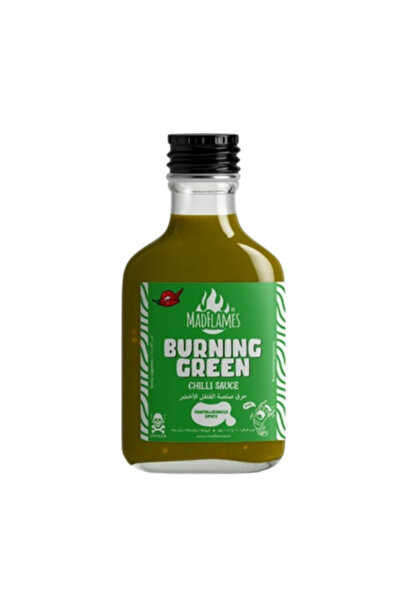 YABANEEZ GREEN CHILI SAUCE (BURNING GREEN) "THE HOLY SAUCE"
