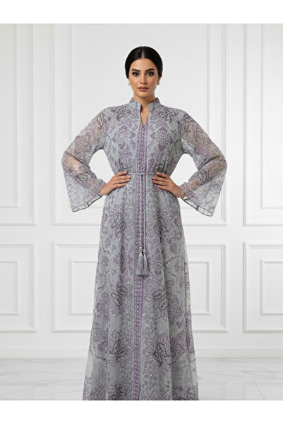 MQ Women's one-piece jalabiya adorned with crystals