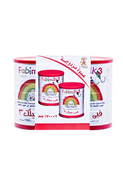 Fabimilk FABI-3 MILK 1700GM TWIN PACK