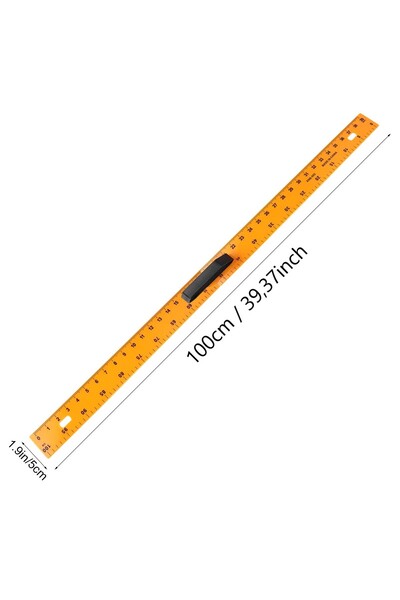 JokeyAmbalaj 2 Parçalı Plastik TUTMA SAPLI (Cm + inch) 1 metre Manifatura Cet...