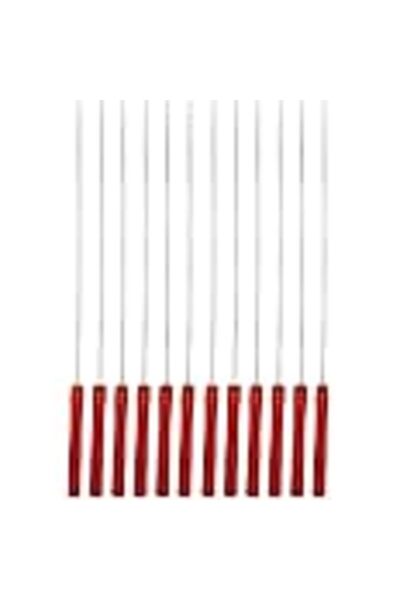ECVV Stainless Steel Kebab Skewers Long Skewers Barbecue Skewers Reusable Met...