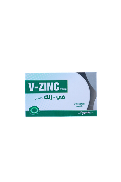 V ZINC V-ZINC 76 MG 30 CAP