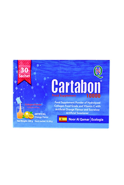 CARTIBON كرتون مسحوق الكولاجين كيس 30 كيس