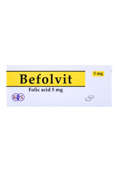 BEFOLVIT 5MG TAB