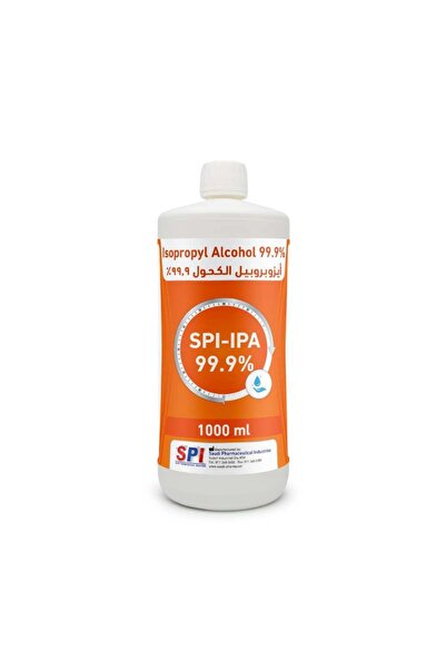 SPİ كحول 1 لتر أيزوبروبيل تركيز 99.9% isopropyl alchol 1 l 99,9