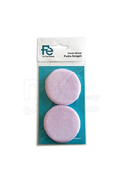Fe إسفنجة بودرة قطعتين