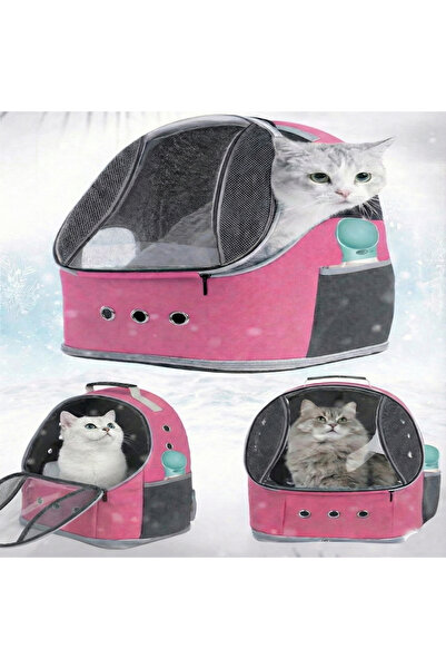 ENS PLASTİK Ufo Büyük Boy Kedi Çantası 8 Kg Taşıma Kapasiteli 42x25x33 Cm Ked...