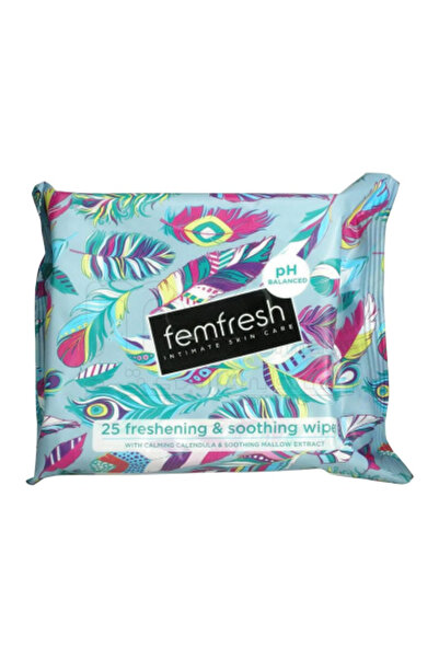 Femfresh مناديل مبللة للمناطق الحساسة، ٢٥ قطعة