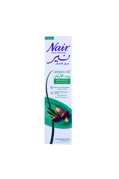 Nair كريم H.REM للساقين والجسم بزيت الأرغان 110 غرام